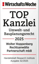WiWo_TOPKanzlei_UmweltBauplanungsrecht_2025_Wolter_Hoppenberg_Rechtsanwaelte_Partnerschaft_mbB